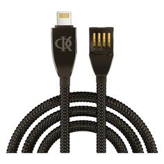 Кабель BY Филипп Киркоров "Кристаллы iP", 1 м, 2,4А, 12W, черный (931-455) Филипп Киркоров "Кристаллы iP", 1 м, 2,4А, 12W, черный (931-455)
