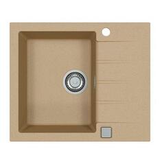 Мойка кухонная Alveus Cadit 10 Granital, 590х500 мм, с сифоном Beige-G55 (1132019) Cadit 10 Granital, 590х500 мм, с сифоном Beige-G55 (1132019)