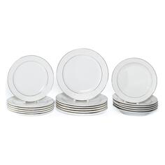 Столовый сервиз Olaff "Грация Астерия", на 6 персон, фарфор, 18 предметов (101-01096) "Грация Астерия", на 6 персон, фарфор, 18 предметов (101-01096)