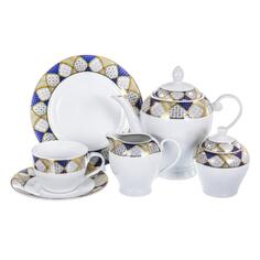 Чайный сервиз Balsford "Бристоль Стюарт", на 6 персон, фарфор, 21 предмет (106-03023) "Бристоль Стюарт", на 6 персон, фарфор, 21 предмет (106-03023)