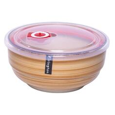 Салатник Elrington "Песок", с крышкой, 800 мл (139-23108) "Песок", с крышкой, 800 мл (139-23108)