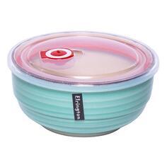 Салатник Elrington "Изумруд", с крышкой, 800 мл (139-23110) "Изумруд", с крышкой, 800 мл (139-23110)