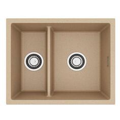 Мойка кухонная Alveus Omni 50 Granital, 550x450x198 мм, с сифоном Beige-G55 (1150068) Omni 50 Granital, 550x450x198 мм, с сифоном Beige-G55 (1150068)