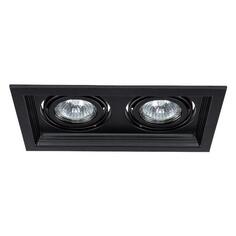 Встраиваемый светильник Arte Lamp Canis A6661PL-2BK Canis A6661PL-2BK