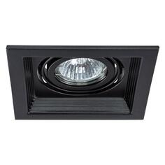 Встраиваемый светильник Arte Lamp Canis A6661PL-1BK Canis A6661PL-1BK