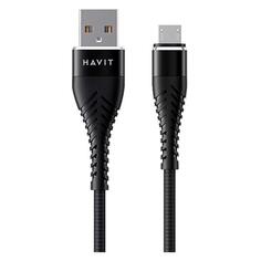 Кабель Havit CB706 USB Type-C/microUSB, 1 м (201008001910607) CB706 USB Type-C/microUSB, 1 м (201008001910607)