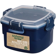 Ланч-бокс Sistema Renew, двойной, 400 мл Blue (581320) Renew, двойной, 400 мл Blue (581320)