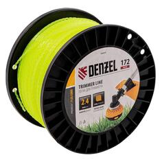 Леска для триммера Denzel зубчатый квадрат, на DIN катушке Flex Cord, 2,4 мм х 172 м (96804) зубчатый квадрат, на DIN катушке Flex Cord, 2,4 мм х 172 м (96804)