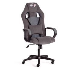 Игровое кресло Tetchair Driver 22, флок/ткань, серое (19291) Driver 22, флок/ткань, серое (19291)
