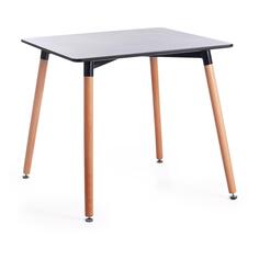 Обеденный стол Tetchair John T1003, 80х75 см Black Natural (15174) John T1003, 80х75 см Black Natural (15174)