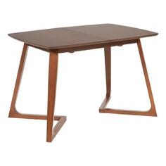 Обеденный стол Tetchair Vaku, раскладной, основание бук, столешница МДФ, 80x120+40x75 см, коричневый (13986) Vaku, раскладной, основание бук, столешница МДФ, 80x120+40x75 см, коричневый (13986)