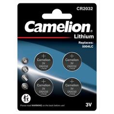 Батарейки Camelion CR2032, 3V, 4 шт (CR2032-BP4) CR2032, 3V, 4 шт (CR2032-BP4)
