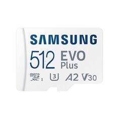 Карта памяти Samsung microSDXC Class 10 UHS-I U3+ microSD Adapte 512GB (MB-MC512KA) microSDXC Class 10 UHS-I U3+ microSD Adapte 512GB (MB-MC512KA)