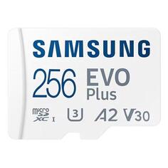 Карта памяти Samsung Evo Plus microSDXC 256GB UHS-1 U3 A2 V30, с адаптером (MB-MC256SA) Evo Plus microSDXC 256GB UHS-1 U3 A2 V30, с адаптером (MB-MC256SA)