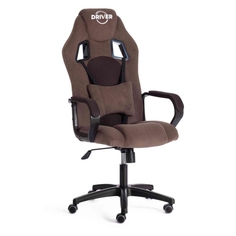 Игровое кресло Tetchair Driver 22, флок/ткань, коричневое (19293) Driver 22, флок/ткань, коричневое (19293)