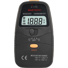 Термометр MASTECH MS6500, цифровой (13-1240) MS6500, цифровой (13-1240)