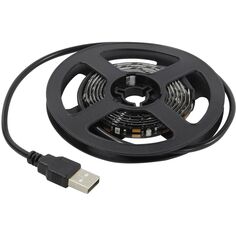 Светодиодная лента LAMPER 5 В, 8 мм, IP65, SMD 2835, 60 LED/m, желтая (141-382) 5 В, 8 мм, IP65, SMD 2835, 60 LED/m, желтая (141-382)