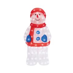 Фигура NEON-NIGHT "Снеговик в синих варежках", 31х25х59 см, IP65 (513-283) "Снеговик в синих варежках", 31х25х59 см, IP65 (513-283)