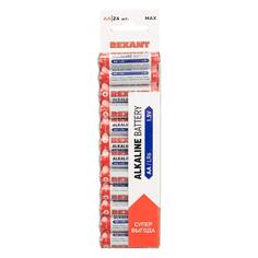 Батарейки Rexant LR6 (АА), 24 шт (30-1024) LR6 (АА), 24 шт (30-1024)