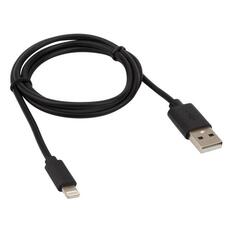 Кабель Rexant для Apple, USB-A/Lightning, 1 А, ПВХ оплетка, 1 м (18-1122) для Apple, USB-A/Lightning, 1 А, ПВХ оплетка, 1 м (18-1122)