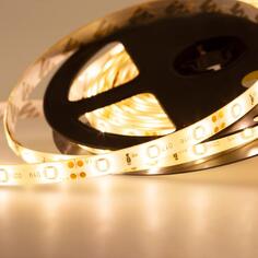 Светодиодная лента LAMPER SMD 2835, 60 LED/m, 5 м, 12В, 8 мм, IP23, свечение теплое белое (141-336) SMD 2835, 60 LED/m, 5 м, 12В, 8 мм, IP23, свечение теплое белое (141-336)