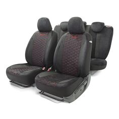 Чехлы для автомобильных сидений AutoProfi ALC-1505 Black/Red ALC-1505 Black/Red