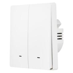 Умный выключатель Hommyn Zigbee, настенный, 2 клавиши (SWZBNN02W) Zigbee, настенный, 2 клавиши (SWZBNN02W)