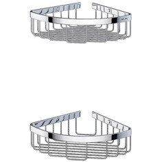 Корзина для душа Am.Pm Sense L, двойная, угловая, хромированная (A7452200) Sense L, двойная, угловая, хромированная (A7452200)
