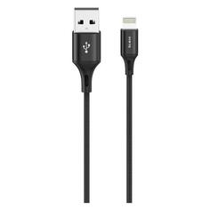 Кабель Olmio Basic, USB 2.0/Lightning, 2,1А, 1,2m Black (41649) Basic, USB 2.0/Lightning, 2,1А, 1,2m Black (41649)