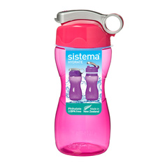 Бутылка для воды Sistema Hydrate Hourglass, 475 мл Red (580) Hydrate Hourglass, 475 мл Red (580)