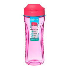 Бутылка для воды Sistema Hydrate Tritan Swift, 600 мл Red (640) Hydrate Tritan Swift, 600 мл Red (640)