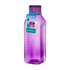 Бутылка для воды Sistema Hydrate Square Bottle, 725 мл Violet (880) Hydrate Square Bottle, 725 мл Violet (880)