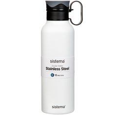 Термобутылка Sistema Hydrate, с петелькой, 600 мл White (565) Hydrate, с петелькой, 600 мл White (565)