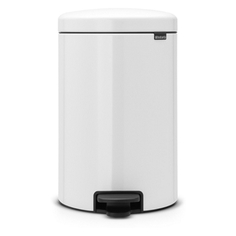 Мусорный бак Brabantia NewIcon, 20 л, металлическое внутреннее ведро, белый (114243) NewIcon, 20 л, металлическое внутреннее ведро, белый (114243)