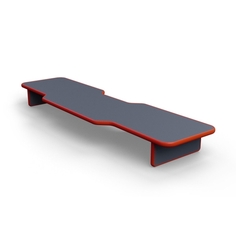 Подставка под монитор VMMGAME Base 120 BS-2BRD Dark Red Base 120 BS-2BRD Dark Red