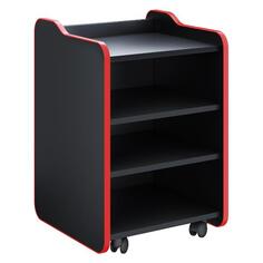 Тумба для игрового компьютерного стола VMMGAME Case Lite 40 Black/Red (CS-1BKRD-LT) Case Lite 40 Black/Red (CS-1BKRD-LT)