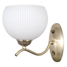 Бра MW-light "Фелиция", латунь/белое (347029901) "Фелиция", латунь/белое (347029901)