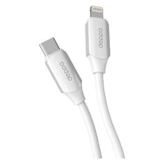 Кабель Deppa Silk, USB-C/Lightning, 1,2 м, белый (72537) Silk, USB-C/Lightning, 1,2 м, белый (72537)