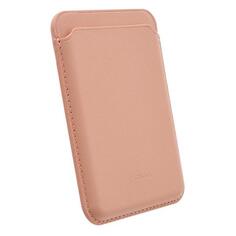 Картхолдер Leather Co. MagSafe, кожаный для Apple iPhone 15 Plus, розовый (2038648429592) MagSafe, кожаный для Apple iPhone 15 Plus, розовый (2038648429592)