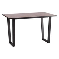 Обеденный стол Tetchair Costa, ЛДСП/HPL/металл, 120х80х75 см, дуб вотан/чёрный (19749) Costa, ЛДСП/HPL/металл, 120х80х75 см, дуб вотан/чёрный (19749)