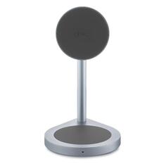 Беспроводное зарядное устройство uBear Stage 2 в 1 MagSafe, 30 Вт Space Grey (WL06SG21-AD) Stage 2 в 1 MagSafe, 30 Вт Space Grey (WL06SG21-AD)