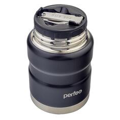 Термос для еды Perfeo 500 мл, чёрный (PF_E1371) 500 мл, чёрный (PF_E1371)
