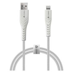 Кабель LYAMBDA USB Type-A(m)/Lightning(m), 2,4A, 0,5 м, белый (LAL05-WH) USB Type-A(m)/Lightning(m), 2,4A, 0,5 м, белый (LAL05-WH)