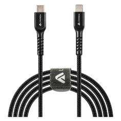 Кабель LYAMBDA USB Type-C(m)/Lightning(m), 3A, 1 м, чёрный (LCL10-BK) USB Type-C(m)/Lightning(m), 3A, 1 м, чёрный (LCL10-BK)