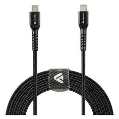 Кабель LYAMBDA USB Type-C(m)/Lightning(m), 3A, 2,5 м, чёрный (LCL25-BK) USB Type-C(m)/Lightning(m), 3A, 2,5 м, чёрный (LCL25-BK)