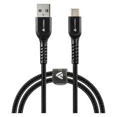 Кабель LYAMBDA USB Type-C(m)/Type-A(m), 3A, 0,5 м, чёрный (LCA05-BK) USB Type-C(m)/Type-A(m), 3A, 0,5 м, чёрный (LCA05-BK)