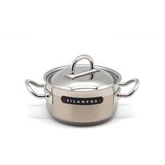 Кастрюля с крышкой SILAMPOS Nautilus, 2,6 л, 20 см (632125591020) Nautilus, 2,6 л, 20 см (632125591020)