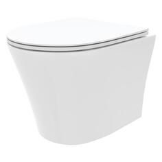 Унитаз Teymi Ellie, подвесной, безободковый, сиденье микролифт (T40802) Ellie, подвесной, безободковый, сиденье микролифт (T40802)