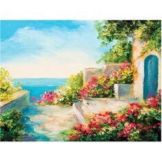Алмазная мозаика Остров сокровищ "Домик у моря", 30х40 см (662400) "Домик у моря", 30х40 см (662400)