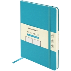 Блокнот Brauberg Ultra A5, 96 листов, 80 г/м2, без линовки, 130х210 мм, бирюзовый (113050) Ultra A5, 96 листов, 80 г/м2, без линовки, 130х210 мм, бирюзовый (113050)